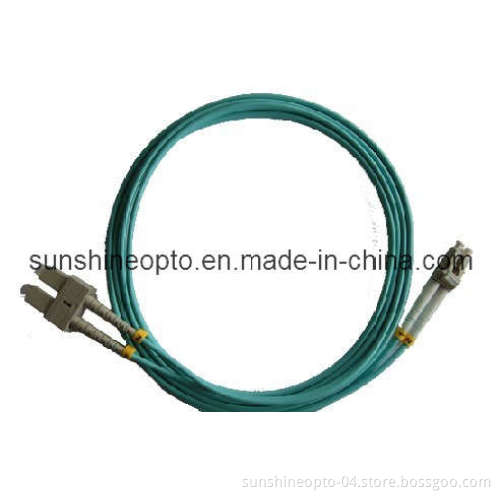 OM3 SC-LC Duplex Multimode Fiber Patch Cable (LCSCOM3DMM)